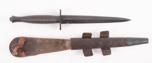 A Fairbairn Sykes fighting knife, third pattern.