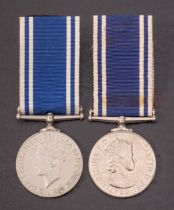 Two police Exemplary medals' Const. Hugh P.Kelly' and 'Const. E.