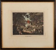 After Samuel Howitt (1756/7-1822) Fox Hunting illustrations, plates Nos.