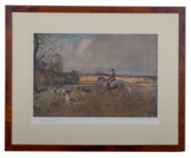 Lionel Dalhousie Robertson Edwards (British 1878-1966) The Puckeridge Hunt,