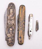 A South African Commemorative penknife, maker Richards, Sheffield,