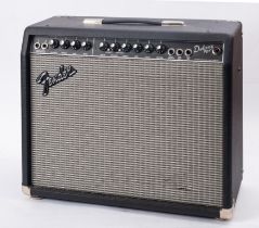 A Fender Deluxe 90 guitar amplifier, serial number M1147067, with Celeston G12t-100 speaker,