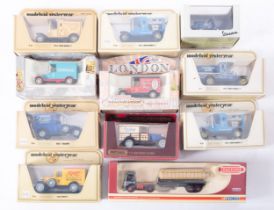 Matchbox, A small boxed group of MOY and two similar Corgi models etc.