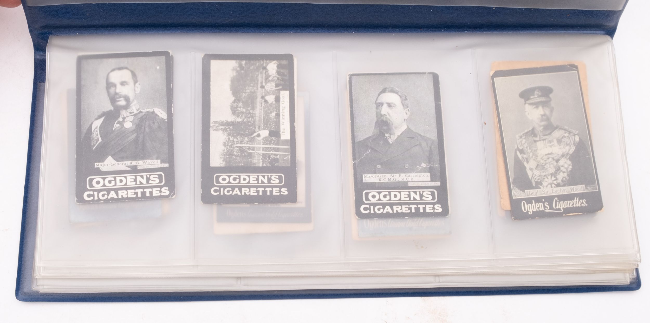 A six Ogden Cigarette cards-Famous Men and two football, thirty-six Ogden Guinea Gold- Generals, - Image 2 of 4