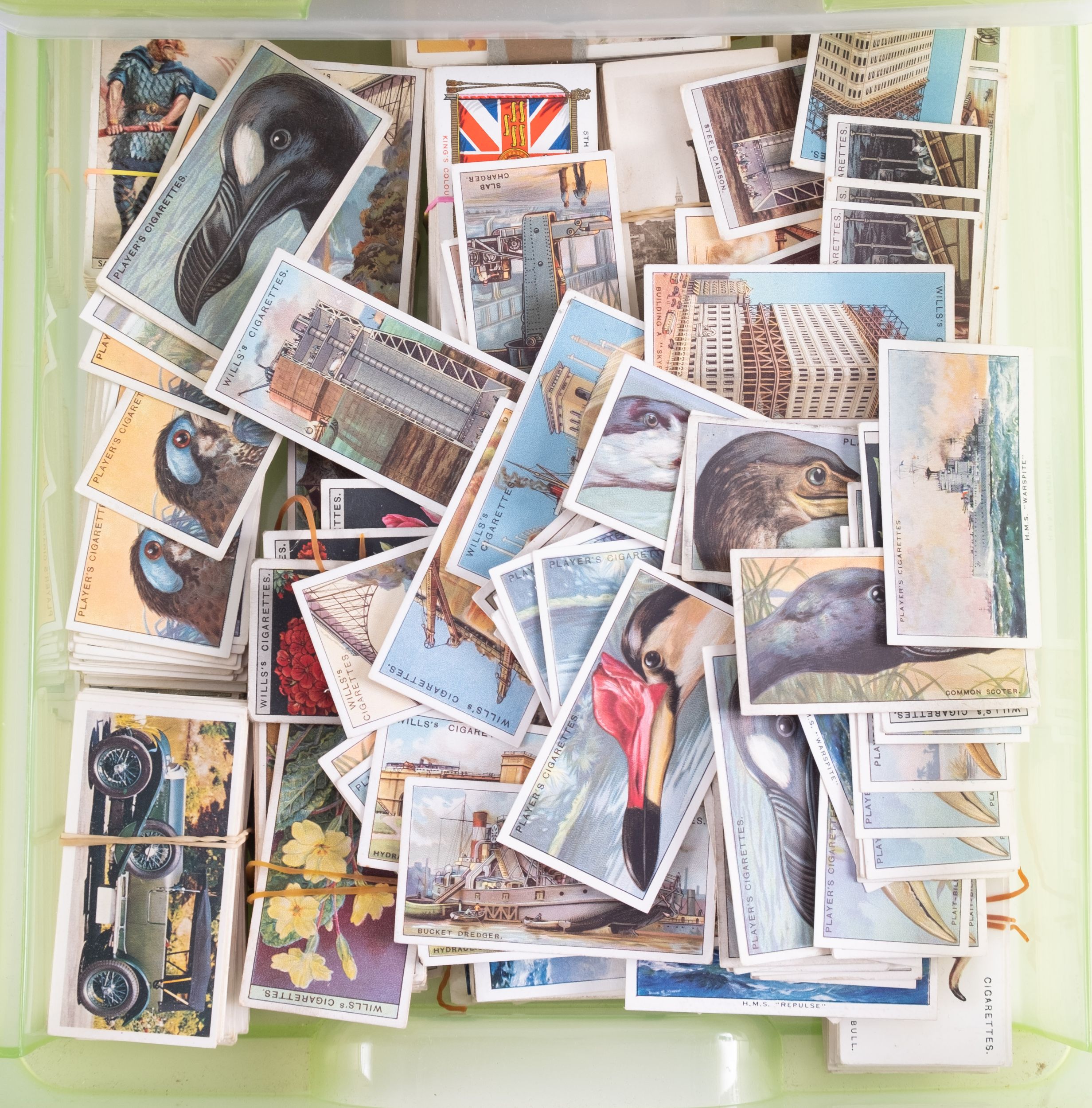Cigarette, reprints and trade cards, an accumulation of sets and part sets,