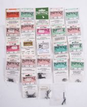 Fly tying equipment fishing hooks, various,