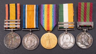 A India, South Africa group of five, '3534 Pte C.