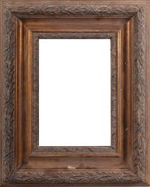 Two gilt wood and composite frames The larger 38 x 31 x 4.