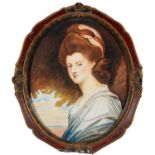 After George Romney (British, 1734- 1802) Elizabeth, Countess of Craven,