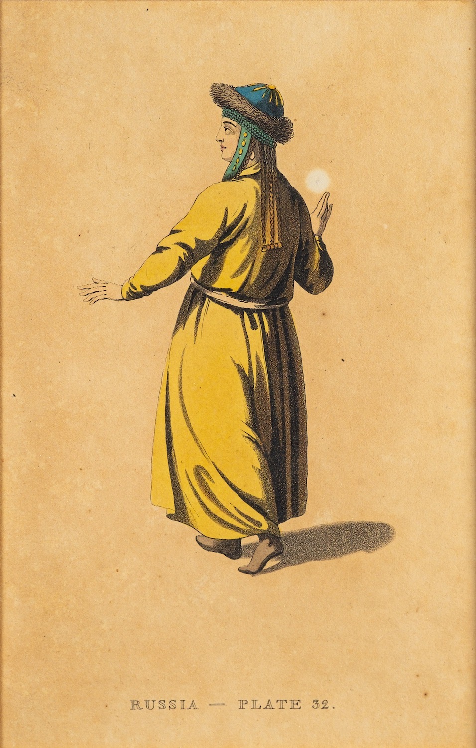 After Robert Ker Porter (British, 1777-1842) A Russian Peasant in her Summer Dress, c. - Image 2 of 10