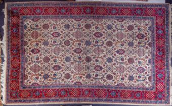 An Indo Persian carpet, of large size,