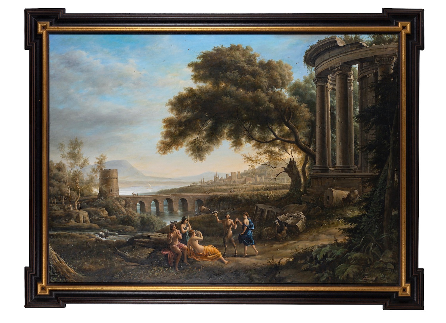 After Claude Lorrain (French, - Image 2 of 3