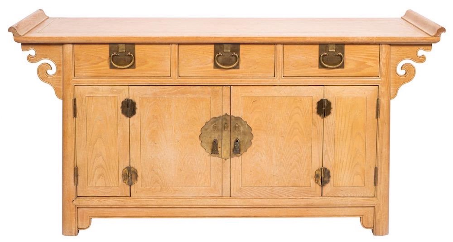 An American bleached oak sideboard, by Raymond K. - Image 2 of 6