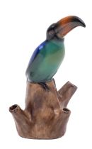 A Royal Doulton Toucan on a Perch, HN.