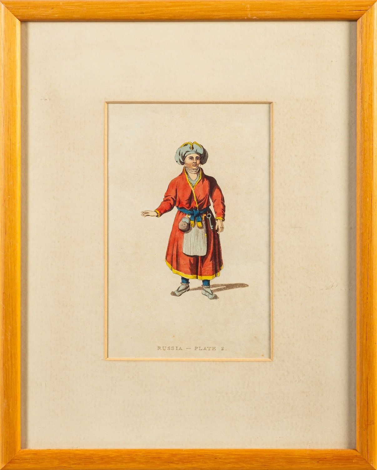 After Robert Ker Porter (British, 1777-1842) A Russian Peasant in her Summer Dress, c. - Image 9 of 10
