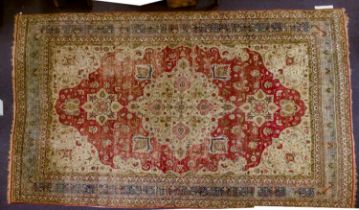 A Tabriz carpet,