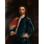 Circle of Bartholomew Dandridge (British, 1691-1755) Portrait of a boy in a blue jacket,