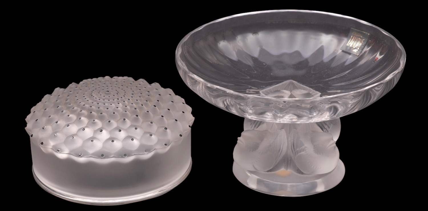 Two pieces of Lalique Cristal, - Image 2 of 2