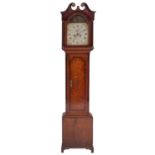 Broderick, Spalding an oak and mahogany longcase clock,