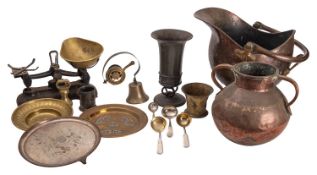 A large quantity of domestic metalware, 19th and 20th century,