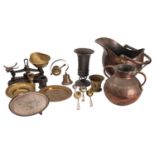 A large quantity of domestic metalware, 19th and 20th century,