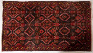 A Meshed rug,