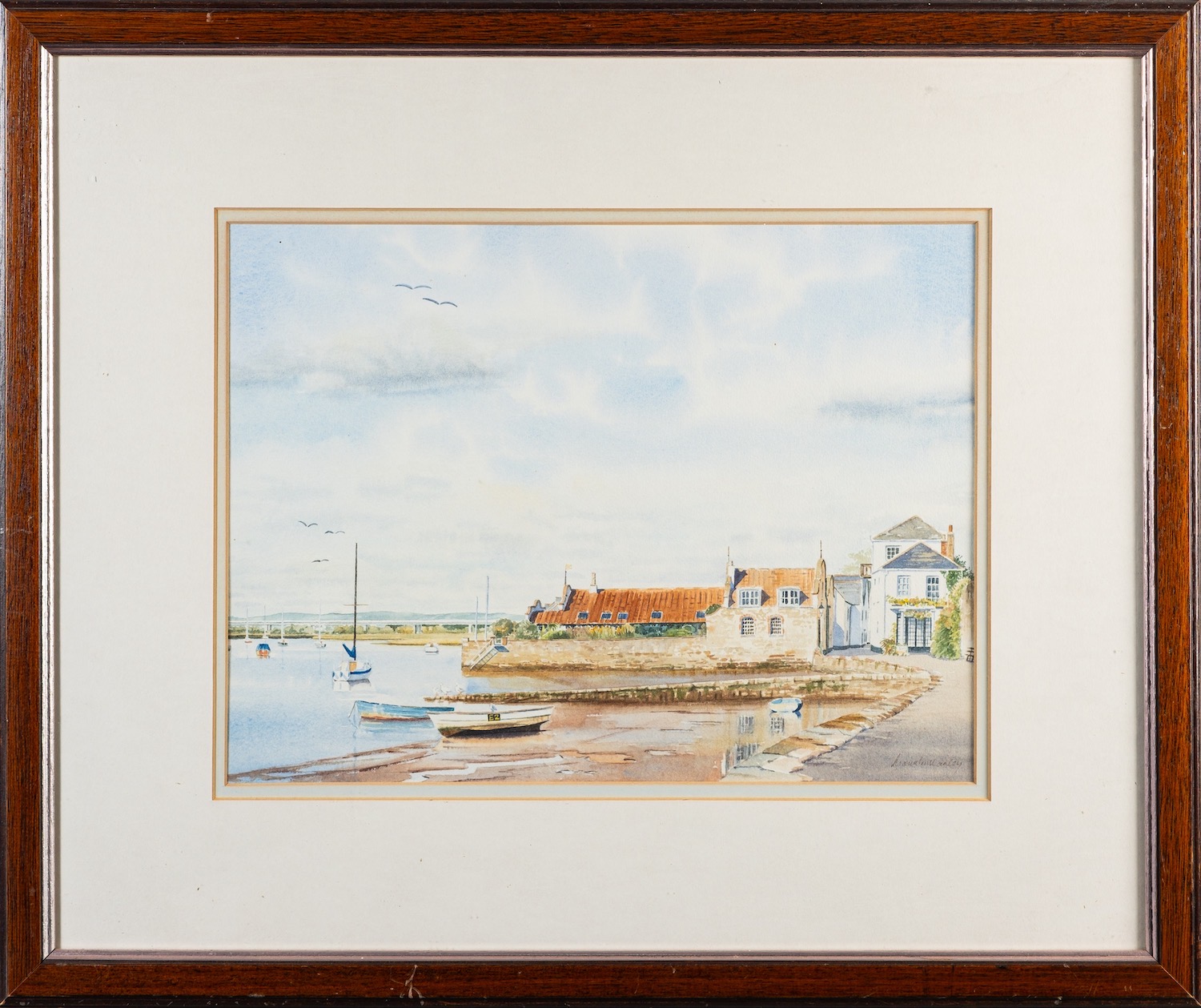 Mark Winstanley (British, 20th Century) The Dutch House,Topsham, Two Bridges, - Image 6 of 6