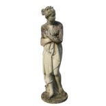 After Antonio Canova, a reconstituted stone garden model of the Venus Italica,