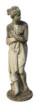 After Antonio Canova, a reconstituted stone garden model of the Venus Italica,