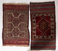 An Afghan Belouch rug,