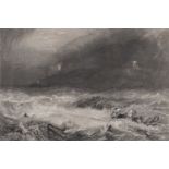 After J.M.W. Turner (British, 1775-1851) Lowerstoffe Engraving 17 x 25.5cm Engraved by W.R.