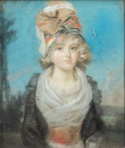 In the style of George Romney (British,