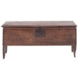 An oak coffer,