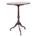 A Regency mahogany oval occasional table,
