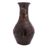 An Alexander Lauder [Barnstaple] pottery vase,