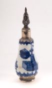 A Chinese porcelain small bottle or snuff,