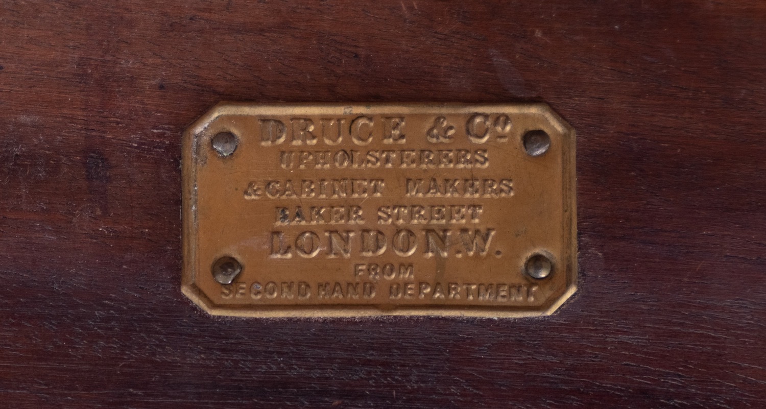 A marble topped mahogany washstand in Louis Philippe style, - Image 2 of 2