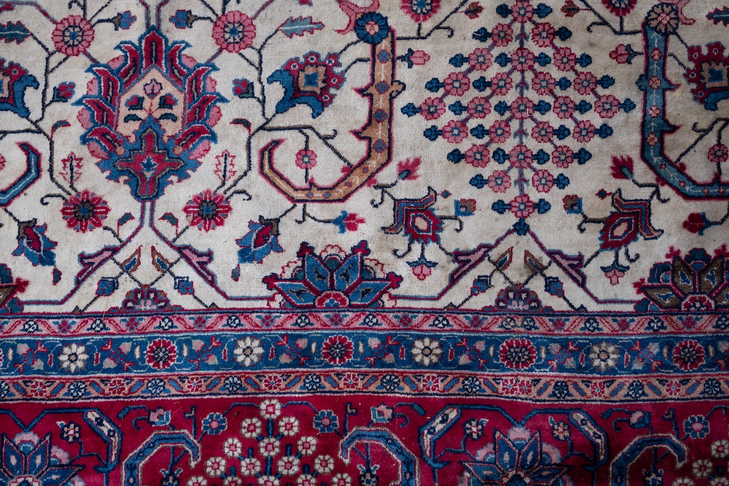 An Indo Persian carpet, of large size, - Image 4 of 5