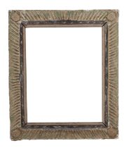 A wood and gesso frame in the Arts & Cra