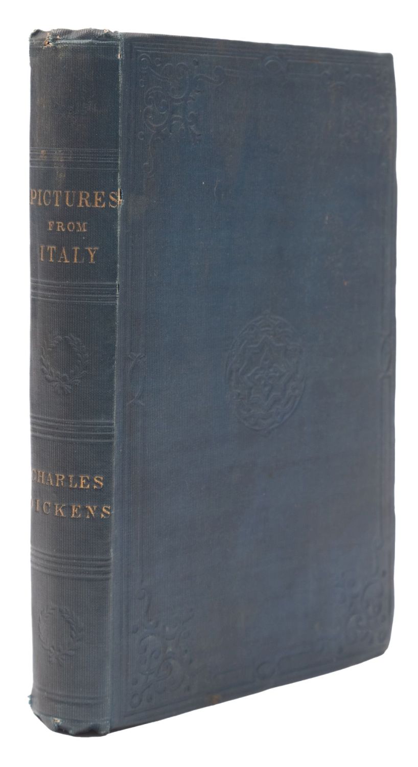 DICKENS, Charles. Pictures from Italy, Bradbury and Evans, first edition, 1846, original cloth, 8vo. - Image 6 of 10