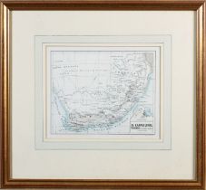 SOUTH AFRICA, two hand coloured engraved maps, Afrique Meridionale et Gouvernmt.