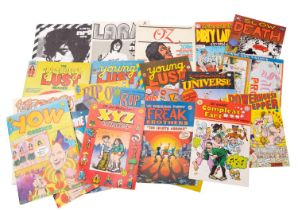 COUNTER CULTURE COMICS, including work by Robert Crumb & Bill Griffith.