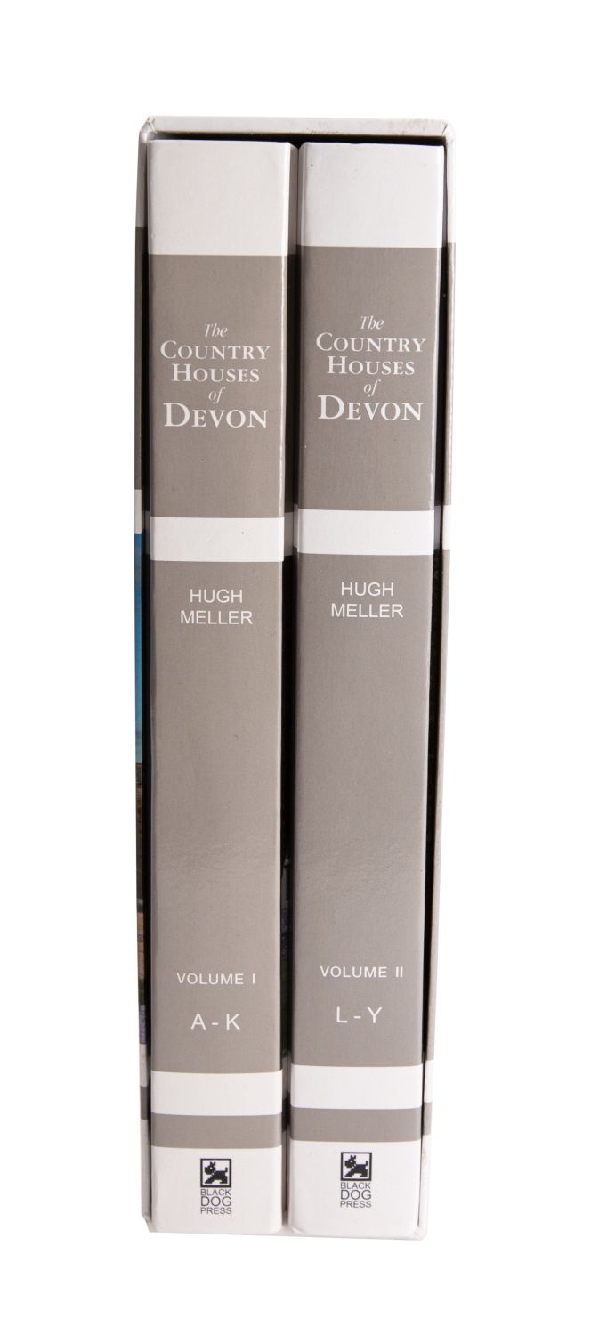 MELLER, Hugh. The Country Houses of Devon, Crediton: Black Dog Press 2015, 2 vols., orig. pict. bds. - Image 2 of 2