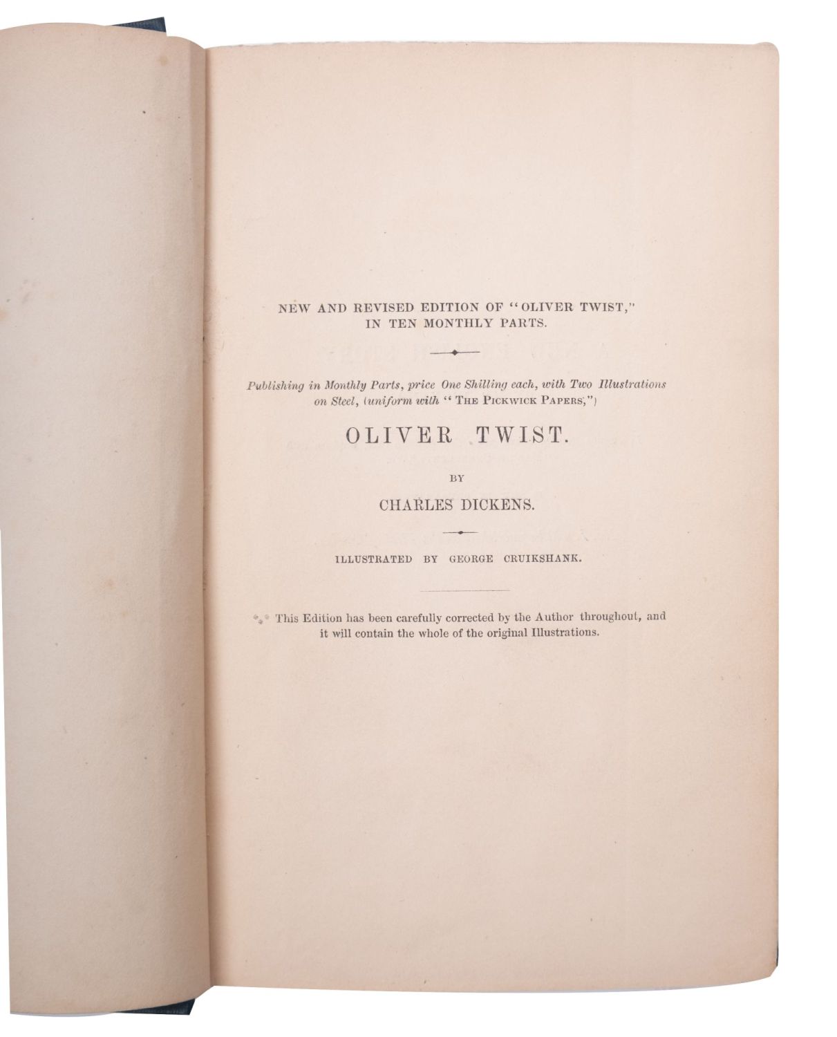 DICKENS, Charles. Pictures from Italy, Bradbury and Evans, first edition, 1846, original cloth, 8vo. - Image 8 of 10