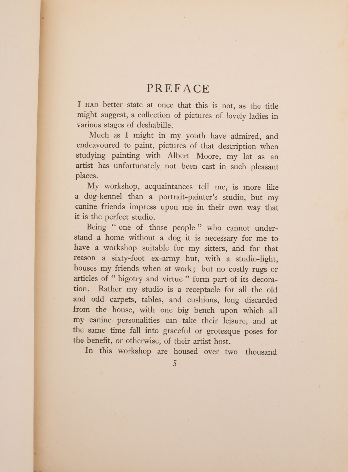 ALDIN, Cecil. An Artist's Models, London: Witherby 1930, first edition, 20 plates, org. - Image 3 of 5