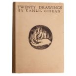 GIBRAN, Kahlil. Twenty Drawings... with an Introductory Essay by Alice Raphael, 1st ed.