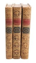 ROBERTSON, William. The History of America,1783, 4th ed., 3 vols., four folding engr.