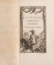 VOLTAIRE, M. de. La Pucelle d'Orléans Poëme ..