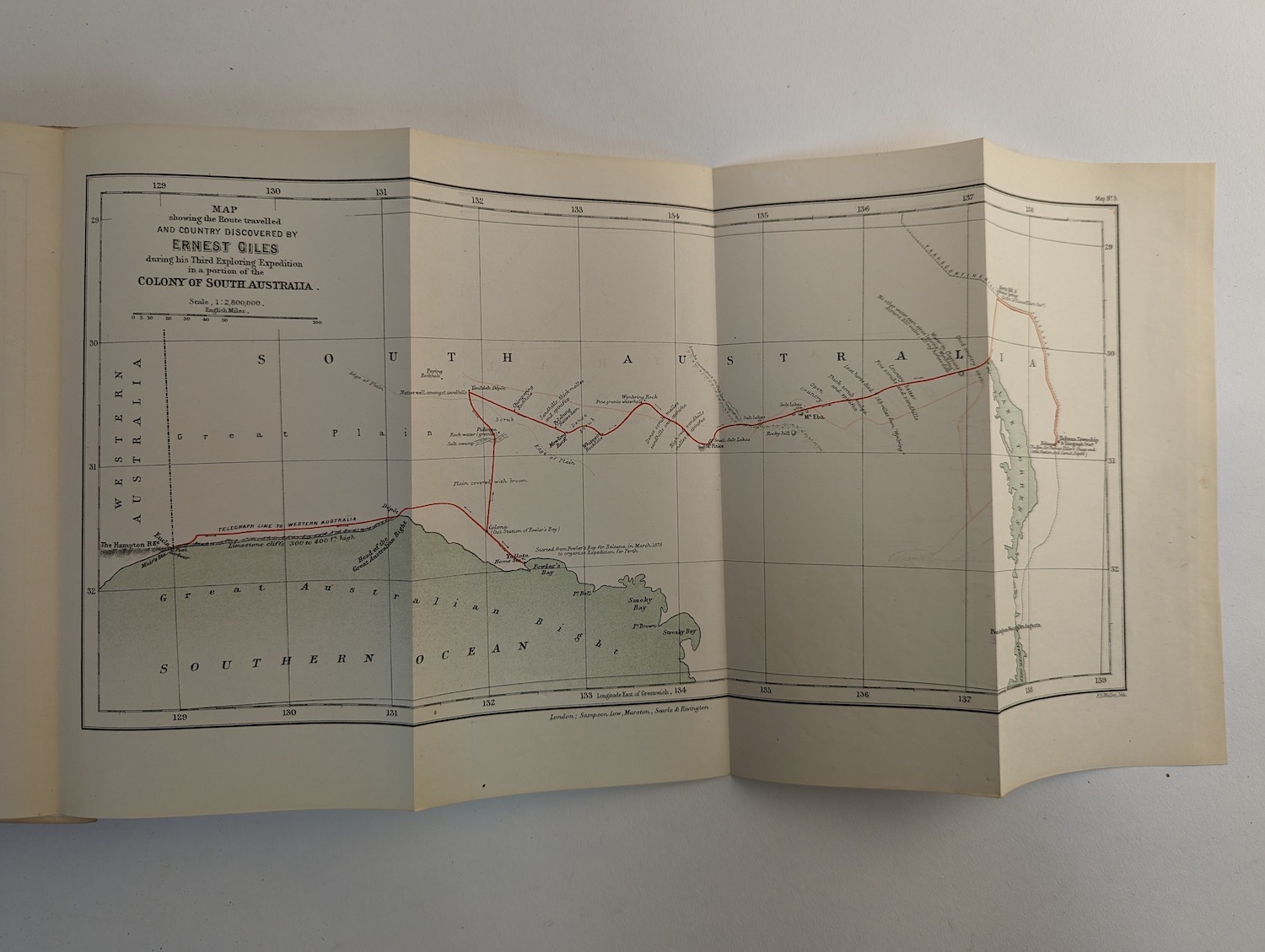 AUSTRALIA. Giles, Ernest. Australia Twice Traversed..., 2 vol. - Bild 15 aus 18