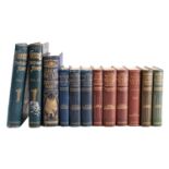 WAYSIDE & WOODLAND SERIES, 1906-23. Various vols, different coloured cloth, gilt pictorials, 9 vol.